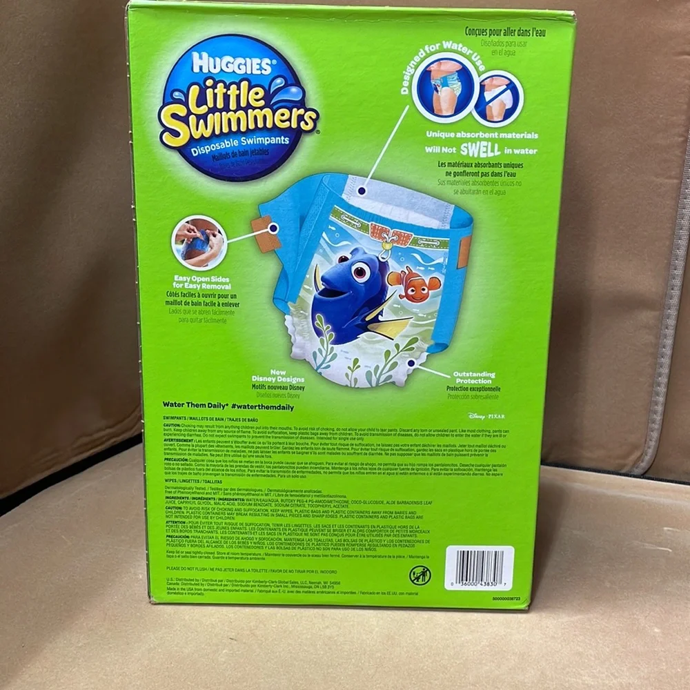 Huggies Little Swimmers 27 swim pants S-p- 16-26lbs ( 27 ct)
